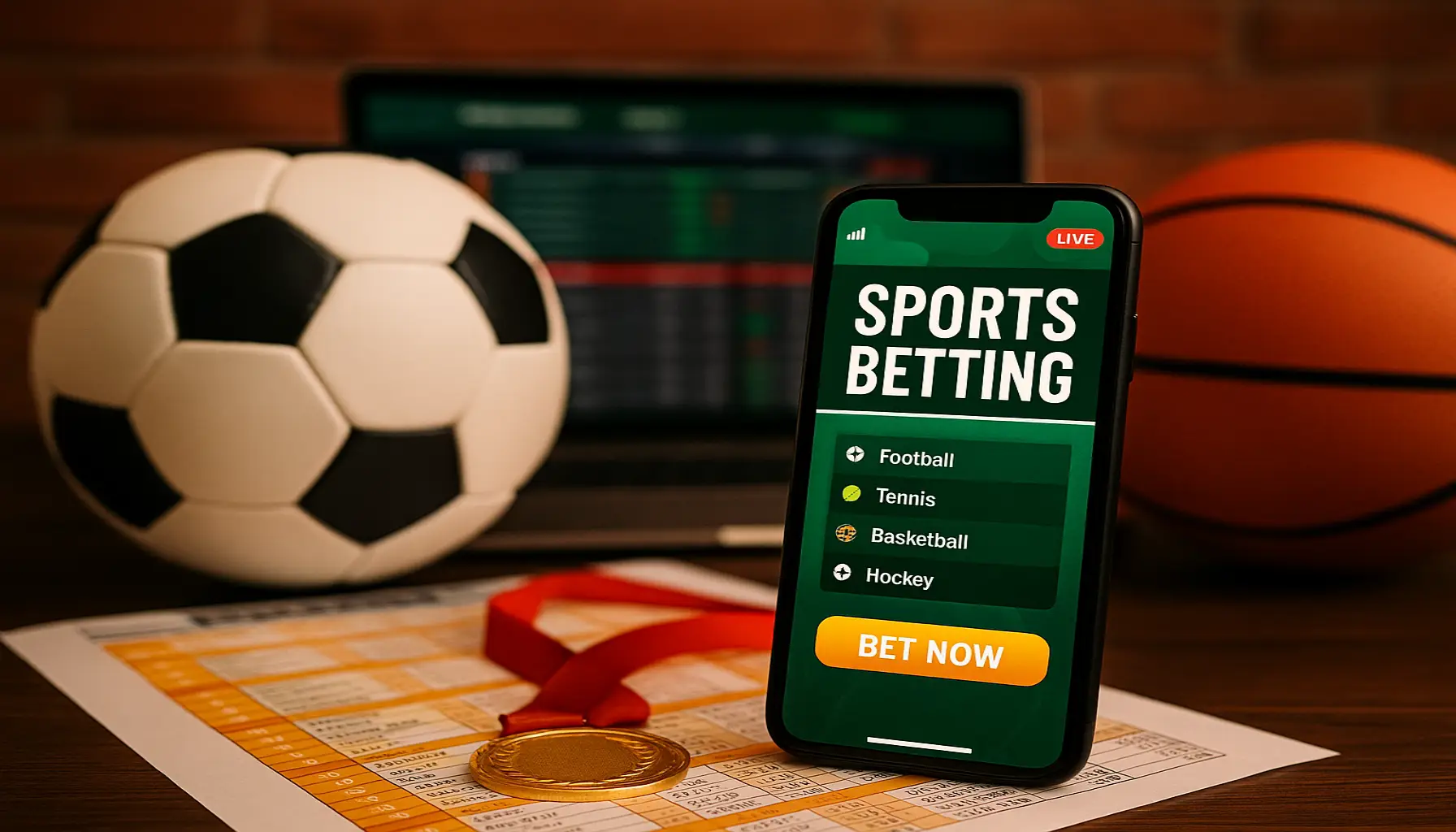 Apostas esportivas no cassino online TER777